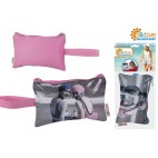 PETIT SAC DE PLAGE - RETRO - 2 ASS- 18X1X12CM ( 24 PIECES)