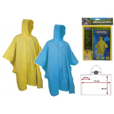 IMPERMÉABLE ENFANT - BLEU / JAUNE - 2 ASS ( 24 PIECES)