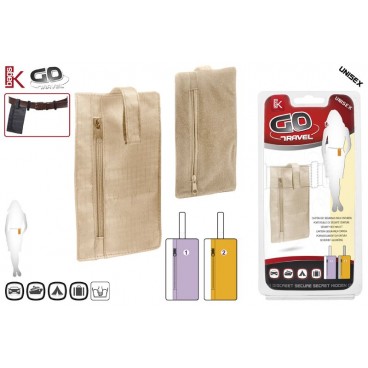 SAC CEINTURE SÉCURITÉ VOYAGE - CRÈME ( 24 PIECES)