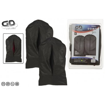SET 2 HOUSSES VOYAGE COSTUME - AKTIVE TRAVEL ( 24 PIECES)