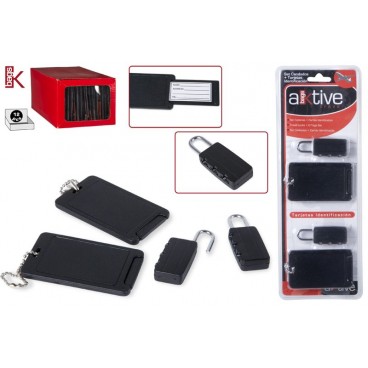 2 CADENAS COMBINAISON + 2 CAR. INDENTITÉ ( 48 PIECES)