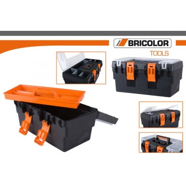 BOÎTE À OUTILS 470X270X250 ( 8 PIECES)