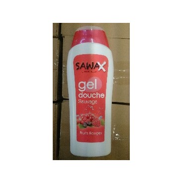 Gel Douche SAWAX 500ml Fruits Rouges (FR- Par 15 Piéces)