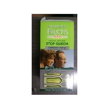 Pack FRUCTIS 12x6ml Ampoules Anti-Chute + Shampooing 250ml Stop Caida (ES/PT - 24 PCS)