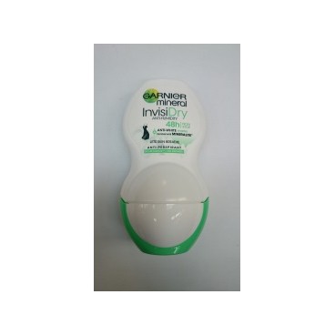 ROOL ON MINERAL 50ML INVISI DRY GARNIER (FR - 6 PCS)