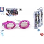 LUNETTES NATATION ADULTE AQUA SPORT - 3 ASS - DISP 12 ( 24 PIECES)