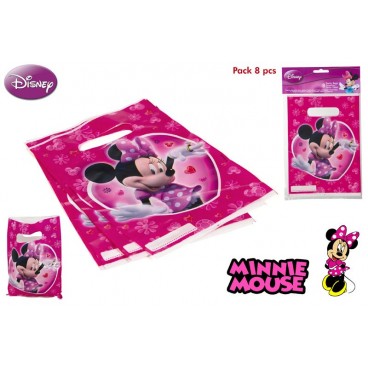 5055-PACK 8 PARTYBAGS - MINNIE (48 U)