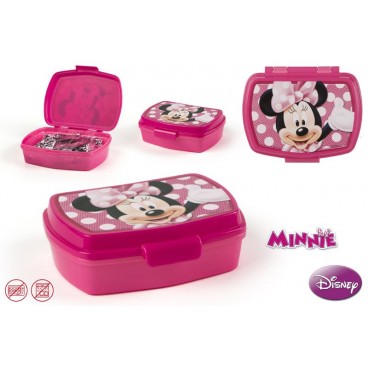 LUNCH BOX PLASTIQUE FUN MINNIE (24 U)