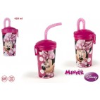 VERRE PLASTIQUE 450ML MINNIE (12 U)
