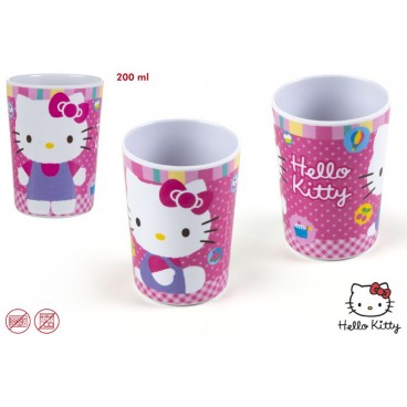 VERRE MELAMINE HELLO KITTY (24 U)