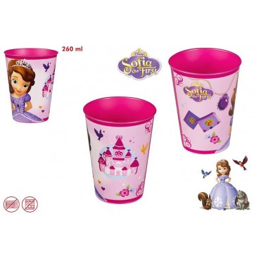 VERRE BASIQUE PLASTIQUE SOFIA 260ML (48 U)