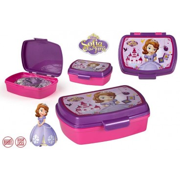 LUNCH BOX PLASTIQUE FUN SOFIA (24 U)