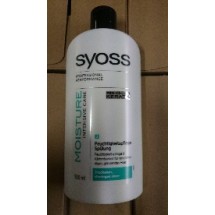 SYOSS Après-Shampooing Professionnel Moisture Intensive Care pour cheveux secs et fragiles 500ml (DE/FR - 6 PCS)