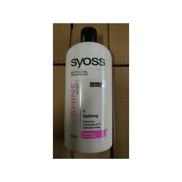 SYOSS Après-Shampooing Professionnel Shine Boost  pour cheveux ternes et fragiles 500ml (DE/FR - 6 PCS)
