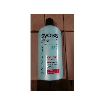 SYOSS Après-Shampooing Sans Silicone Color&Volume pour cheveux colorés 500ml (DE/FR - 6 PCS)