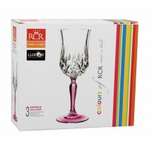 3 verres eau cristal longchamps RCR