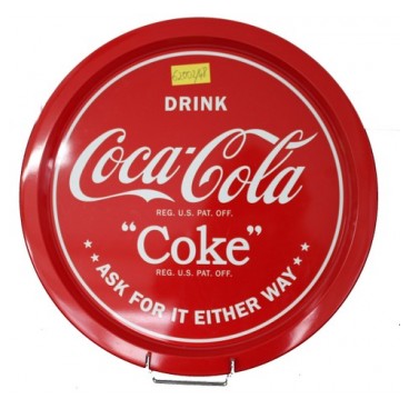Plateaux Coca Cola 33 cm (Réf 1181 par lot de 24 pcs)