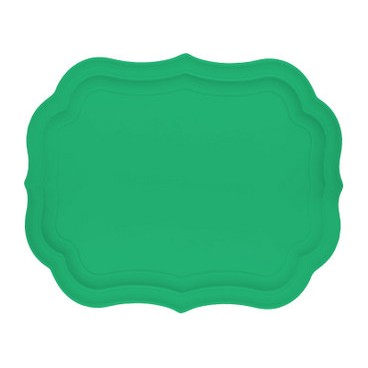 Plat ovale baroque BACI (Réf BRTR par lot de 24 pcs)