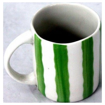 Mug rayé (Réf 1018 par lot de 24 pcs)
