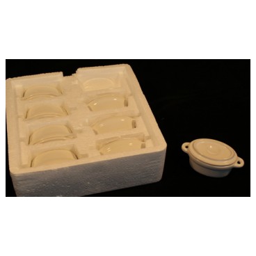 Mini cocotte 8 cm (Réf 1045 par lot de 24 pcs)