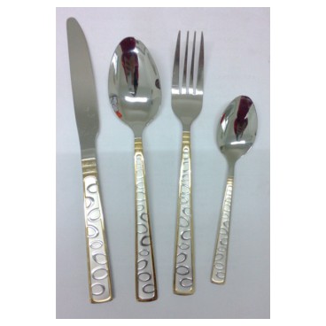 Couverts filet or (Réf WYD044-2)