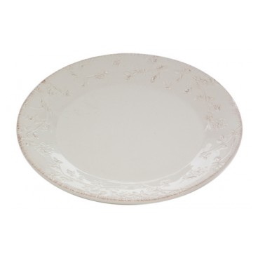 Assiette Plate Feuille 29cm (Réf 5728 par lot de 24 pcs)