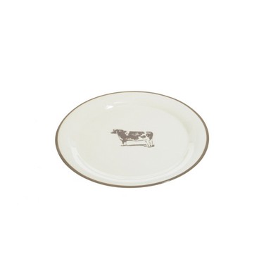 Assiette à dessert Vache (Réf 13636 par lot de 24 pcs)