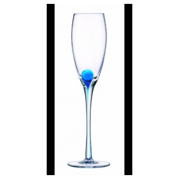 Flûtes *4 drip bleu (Réf 2202 par 24 sets de 4 pcs)