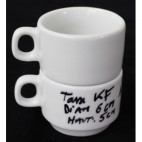 Tasse à café empilable 10cl (Réf 3005 par lot de 24 pcs)