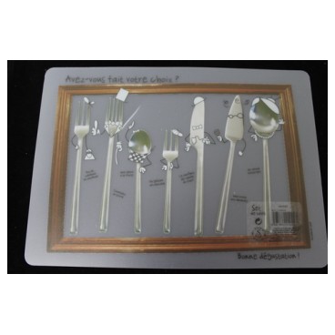 Set de table 42*30 (Réf 3094 par lot de 48 pcs)