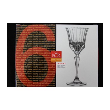 Verre à pied cristal Adagio *6 (Réf 3126 par lot de 24 sets)