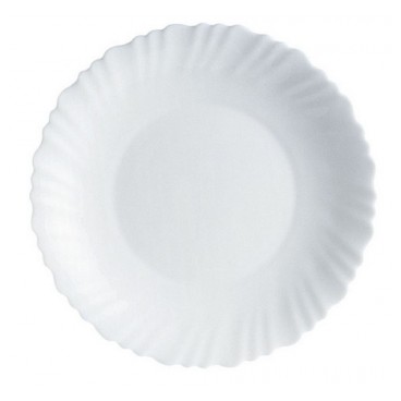 Assiette feston Luminarc 19cm (Réf 3152 par lot de 24 pcs)