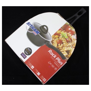 Casserole Rock + couvercle (Réf 3106 par lot de 24 pcs)