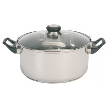 Faitout 24cm inox cookery (Réf 3155 par lot de 12 pcs)