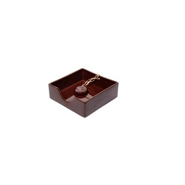 Porte serviette chocolat (Réf 93846 par lot de 24 pcs)