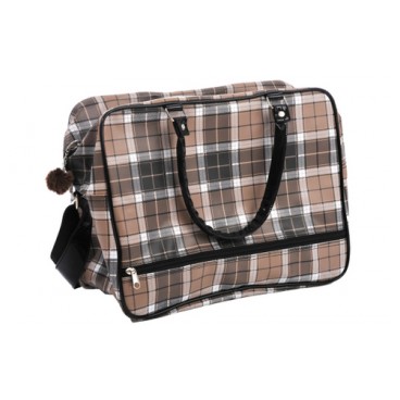 Sac à main carreau 40*30*20cm (Réf 29271 par lot de 24 pcs)