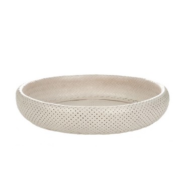 Plat rond en bambou 50cm (Réf 33090 par lot de 24 pcs)