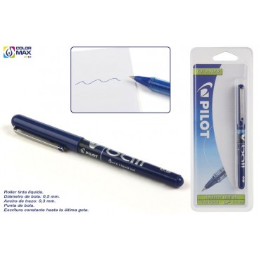 BL PILOT V-BALL 05 BLEU - ENCRE LIQUIDE ( 24 PIECES)