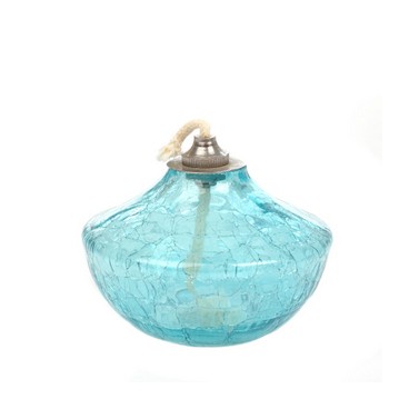 Lampe à huile toupie 12*10 cm (Réf 12805 par lot de 24 pcs)
