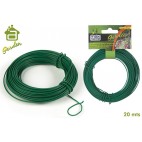 ROULEAU 1.4MM X20 MTS FIL BARBELÉ PLASTIFIÉ JARDIN ( 48 PIECES)