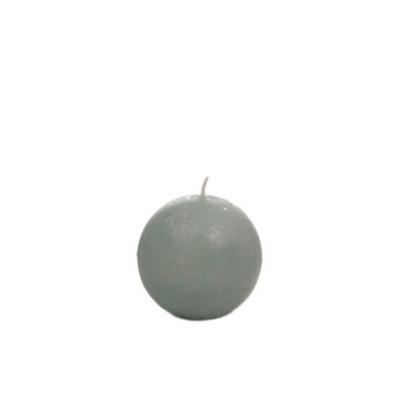 Bougie boule bleu lagon (Réf 93277 par lot de 24 pcs)