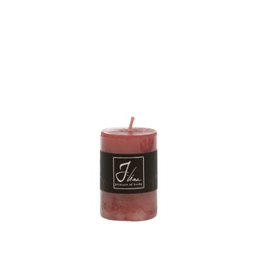 Bougie cylindre Framboise (Réf 93492 par lot de 24 pcs)