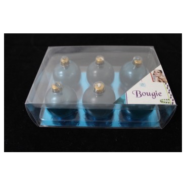 Bougies boules *6 (Réf 782238c par 24 sets)