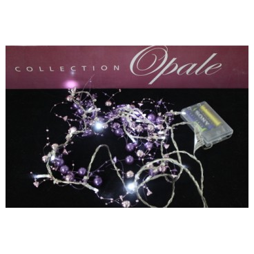Guirlande led à piles (Réf 3088 par lot de 24 pcs)