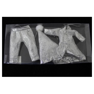 Habits déco noël (Réf 02226 par lot de 24 pcs)