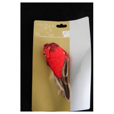 Oiseau déco (Réf 37211 par lot de 24 pcs)