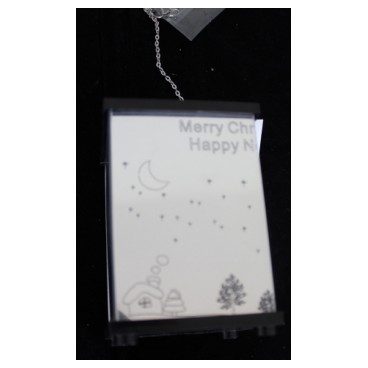 Photophore à piles Noël (Réf 728299 par lot de 24 pcs)