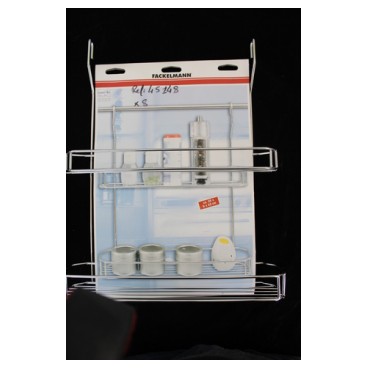 Etagère fil 2 étages (Réf 45148 par lot de 24 pcs)