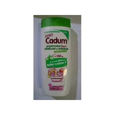 CADUM Shampooing Kid 2en1 Pomme 400ml (FR-12 PCS)
