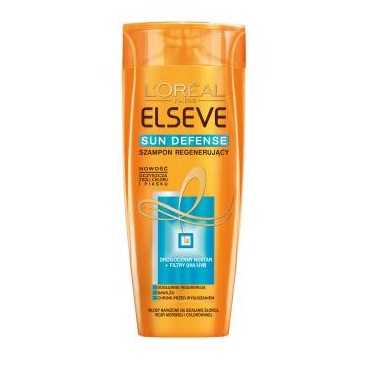 Shampooing ELSEVE Sun Defense 250ml (FR-12 PCS)